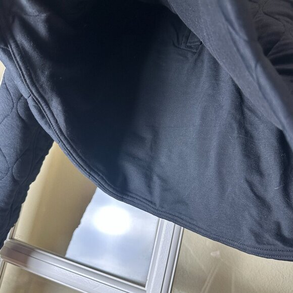 LULULEMON Scuba Oversized Quilted Half Zip Black Size XS/S - Picture 11 of 11